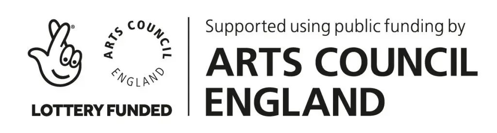 Arts Council England logo.Supported using public funding by Arts Council England.

Lottery Funded.